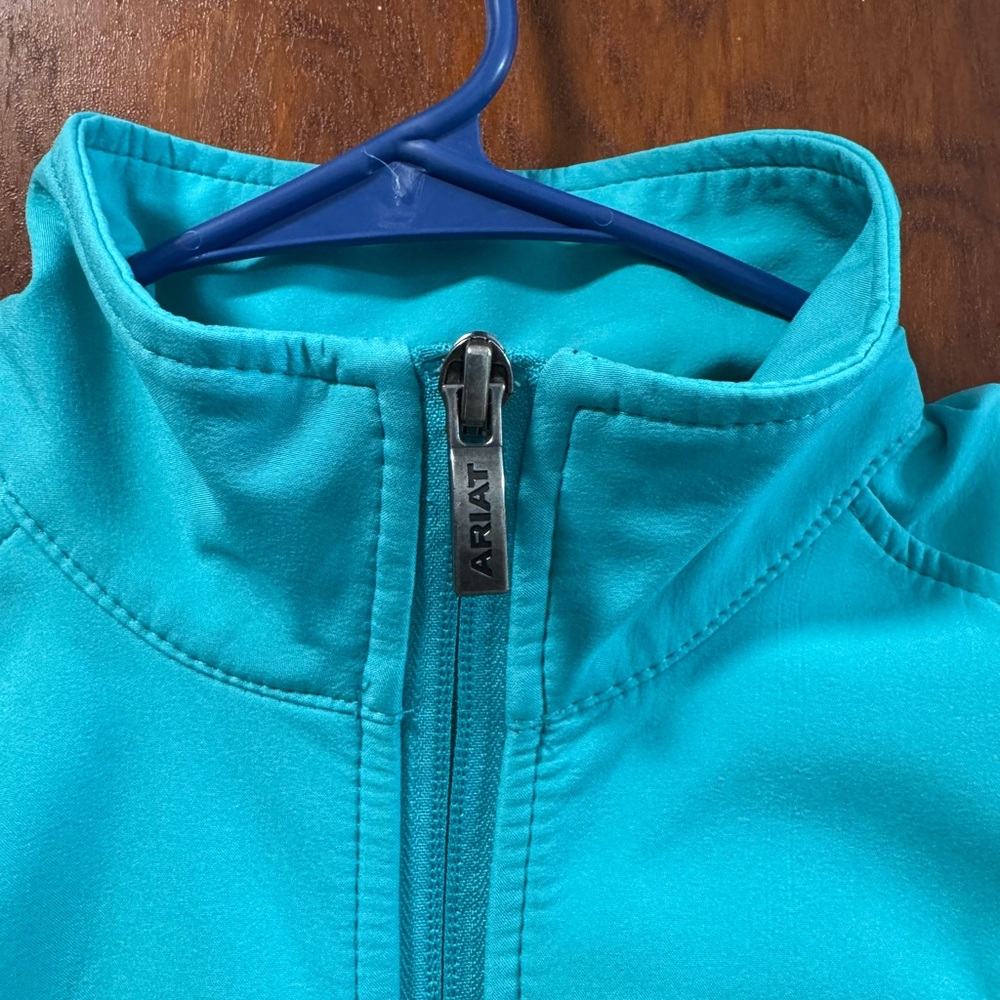 Ariat Turquoise/Navy Softshell Jacket - image 2